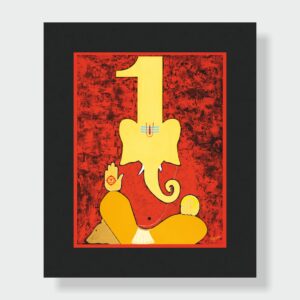 Canvas Print- Black Frame(D)