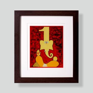 With Mount- Dark Brown Frame(B)